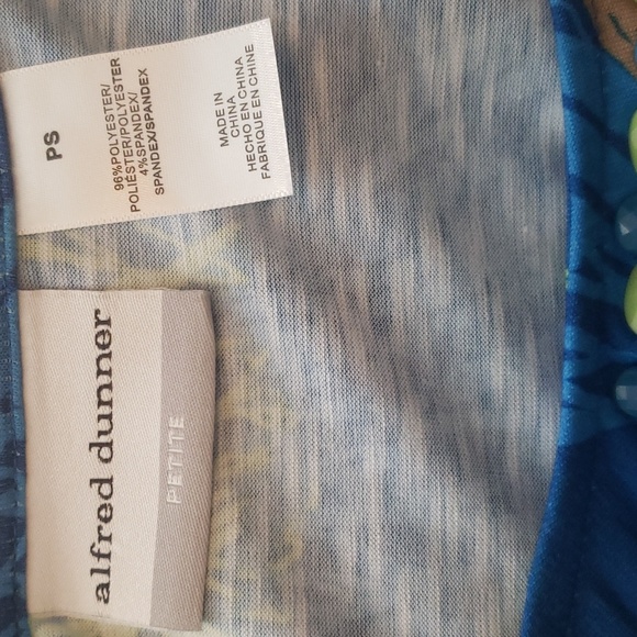Alfred Dunner Blouse Size PS - Picture 5 of 7